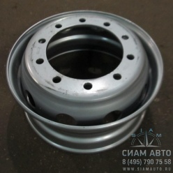Диск колеса ZK6899 22.5x8.25 / 3101-00162 (Y00795) Диск колеса ZK6899 22.5x8.25 / 3101-00162 (Y00795)