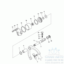 Втулка / КПП / 2053920414 / 341-228531 (11070) Втулка / КПП / 2053920414 / 341-228531 (11070)