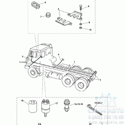 Включатель TRW 311166 заднего хода 4439991080 (10146) Включатель TRW 311166 заднего хода 4439991080 (10146)