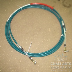 Трос сцепления L=10050mm ZK6122 1703-02317 (2 троса на машину) (Y00563) Трос сцепления L=10050mm ZK6122 1703-02317 (2 троса на машину) (Y00563)