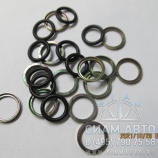 Кольцо уплотнительное резино-металическое M14x1,5 / 02.210.7132.0S (М00425) Кольцо уплотнительное резино-металическое M14x1,5 / 02.210.7132.0S (М00425)