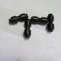 Соединение для пласт. трубок d- 5 mm (пластик.) / 02.090.7820.010 (М00765) Соединение для пласт. трубок d- 5 mm (пластик.) / 02.090.7820.010 (М00765)