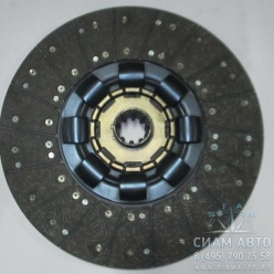 Диск сцепления 430 GTZ EURO / TATRA 163 / 4429995110 (10841) Диск сцепления 430 GTZ EURO / TATRA 163 / 4429995110 (10841)