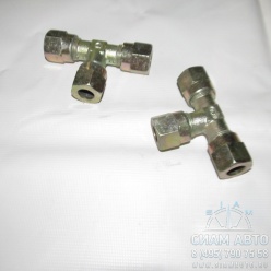Тройник (соединитель) трубок Т-образн. 15мм (М00786) Тройник (соединитель) трубок Т-образн. 15мм (М00786)