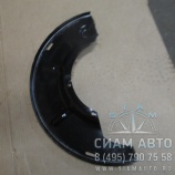 Щиток защитный (колодок тормозных) заднее левое колесо (60166) Щиток защитный (колодок тормозных) заднее левое колесо (60166)